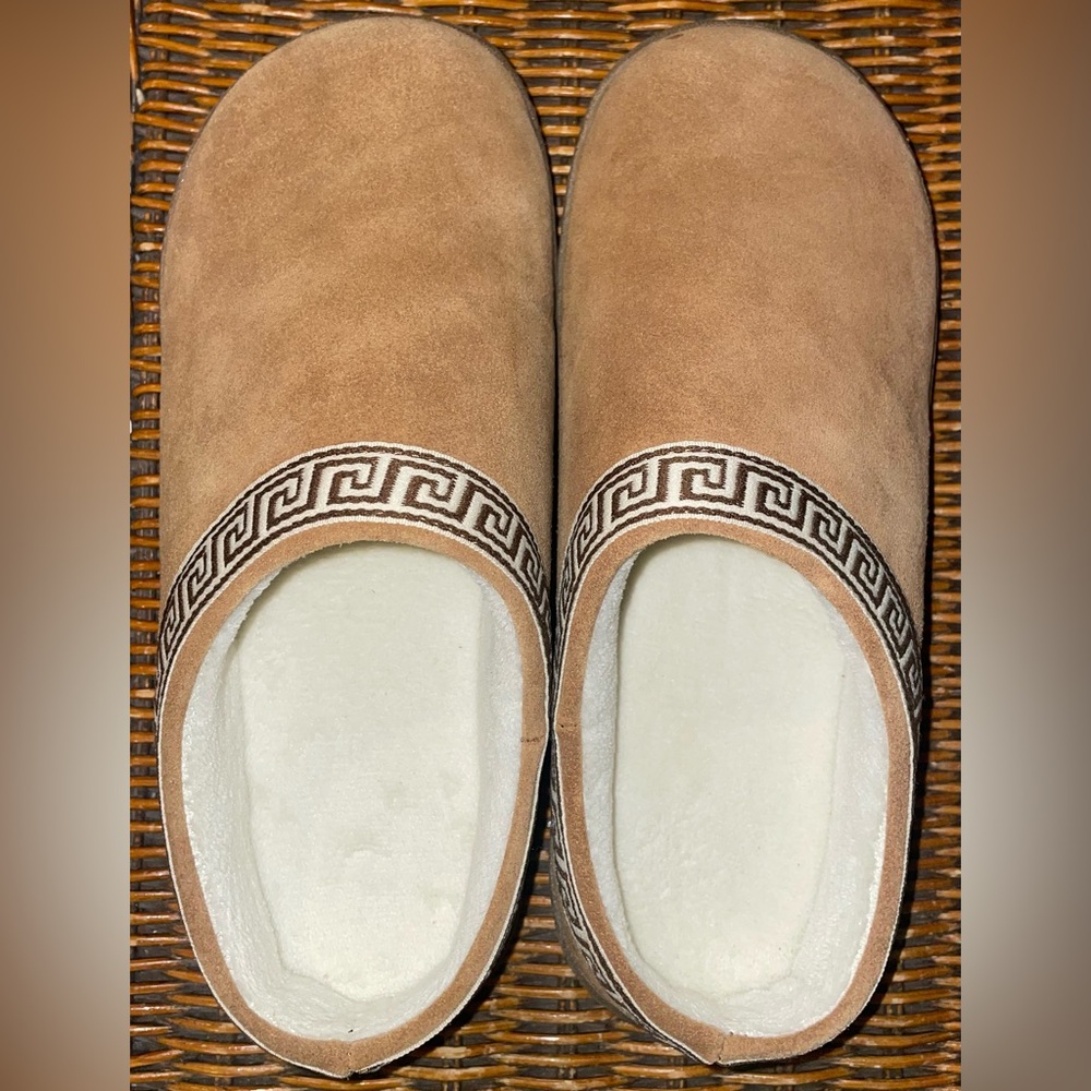 Old Friend Slippers Ladies suede Sheepskin Slipper shoes